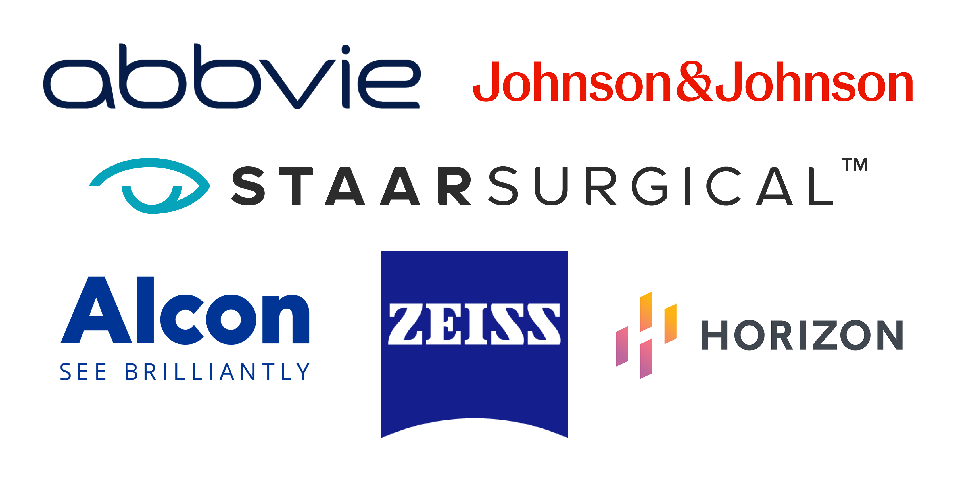 2024 OWL Partners: AbbVie, Alcon, Horizon, Johnson & Johnson, Staar Surgical, Zeiss